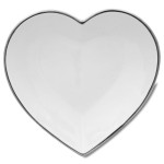 Ceramiczna patera serce 108692