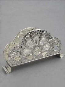 Srebrny serwetnik 466-8394