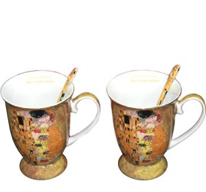 Kubek porcelanowy 2 szt Klimt 90925