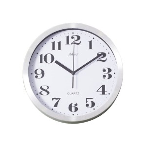 Zegar ścienny aluminiowy Adler 30087