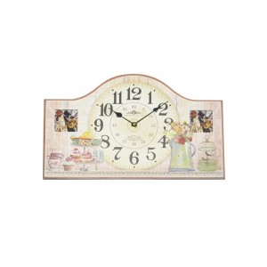 Zegar ścienny decoupage 3027-1