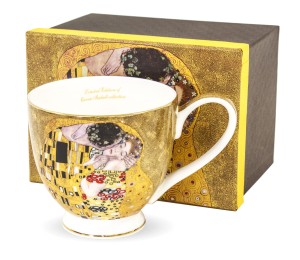 Elegancka Filiżanka Jumbo Klimt na prezent 116925