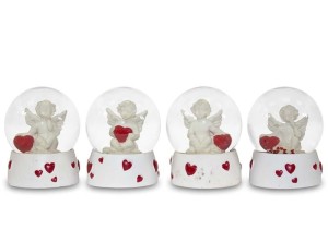Figurka aniołek w kuli 110770