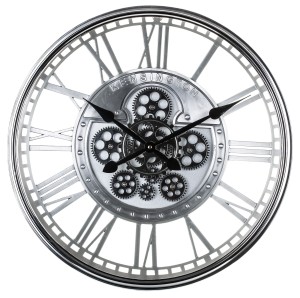 Zegar Treviso srebrny 131904