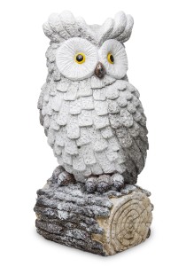 Duża figurka sowa LED świąteczna 123424