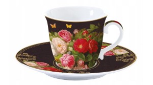 FILIŻANKA ze spodkiem NA PREZENT + pudełko