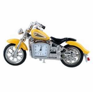 Zegarek motocykl Harley żółty motor metal