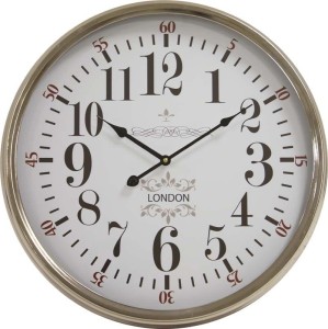 Zegar retro szary czarny ścienny dekoracja