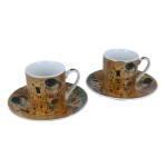 Filiżanki espresso 2+2 Klimt 388-7008
