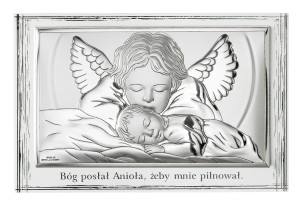 Obraz Anioł Stróż Pamiątka Chrztu Świętego