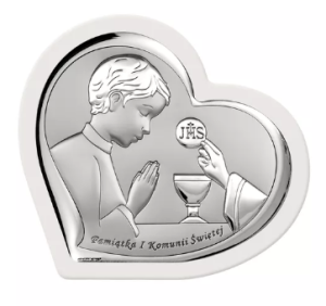 Srebrna Pamiątka Obraz Pierwsza Komunia Święta 815-0788