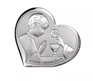 Srebrna Pamiątka Obraz Pierwsza Komunia Święta 815-0791