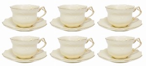 BATICA KOMPLET FILIŻANEK 6+6 250 ml NA PREZENT