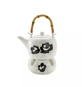 Mały Dzbanek podgrzewacz czajniczek porcelanowy