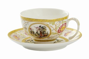 Filiżanka porcelanowa nowoczesny wzór na prezent