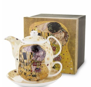 Czajniczek dzbanek filiżanka Tea for one Klimt