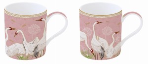 2 x Kubek porcelanowy 350 ml DANCING HERONS