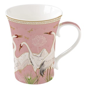 Duży kubek porcelanowy 360 ml DANCING HERONS