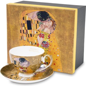 Filiżanka + spodek Gustav Klimt porcelana