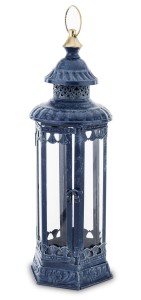 Duża latarnia metalowa lampion granat na prezent