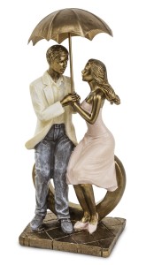 Figura para zakochani ona i on rocznica prezent