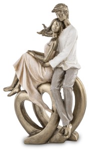 Figura para zakochani ona i on serce prezent