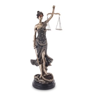 Figura Temida Bogini Sprawiedliwości Dekoracja