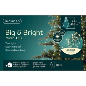 Lampki micro led ciepły- biały choinkowe 1,80 m