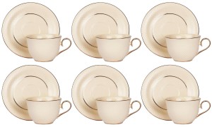 PUCCINI CREAM KPL FILIŻANEK 6+6 250ML KAWA HERBATA