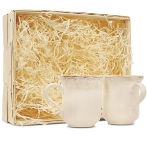 Kpl Kubków Roman Zestaw 2 x Kubek 400 ml kremowy