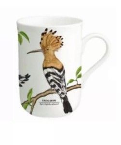 Kubek porcelanowy ,,Ptaki Polski"- Dudek 300 ml