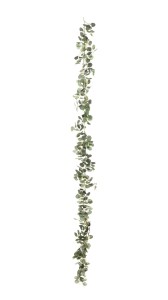 Girlanda dekoracyjna zielona długa 185 cm wiosna