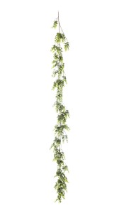 Girlanda dekoracyjna zielona długa 170 cm wiosna