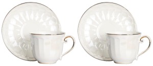 Filiżanki 2+2 komplet SOFIA 240 ml na prezent