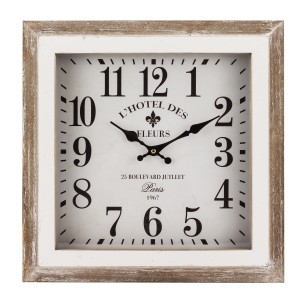 Zegar ścienny domdekoracji wielokolorowy 40cm