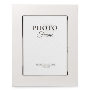 Ramka na zdjęcie srebrna foto 15 x 20 glamour