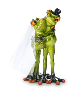 Figurka żaba żabki Para Młoda prezent na ślub
