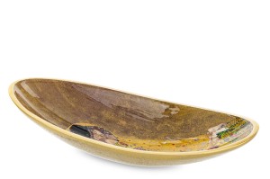 ELEGANCKA METALOWA MISA KLIMT ZŁOTA DEKORACJA 
