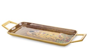 Metalowa patera taca Gustav Klimt