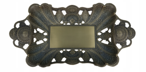 Patera ZŁOTA metalowa platerowana