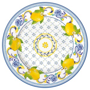 Talerz talerzyk deserowy porcelana Positano 19cm