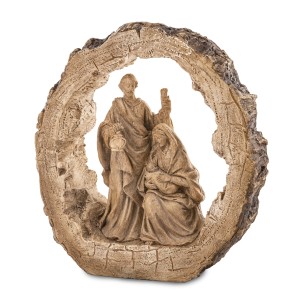 Szopka Bożonarodzeniowa Święta Rodzina Drewno
