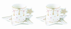 Filiżanki do espresso świąteczne Boże Narodzenie