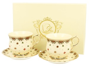 CASABLANCA KOMPLET FILIŻANEK 2+2 260 ml