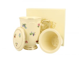 Kubek z zaparzaczem porcelanowy England 450 ml
