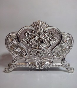 Metalowy serwetnik 463-6056