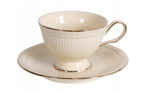 Komplet porcelanowy filiżanki HILLARY 220 ml 6+6