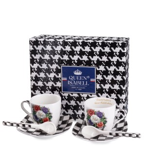 KPL. FILIŻANEK DO ESPRESSO 80 ML Queen Isabell