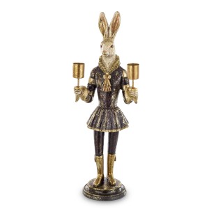 Figurka Królik Figura Króliczek Alicja W krainie Czarów