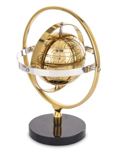 Astrolabium Metalowy Złoty Globus Dekoracja Dla Fana Astronomii